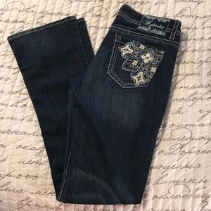 💙👖Hydraulic boot cut Jeans 👖💙